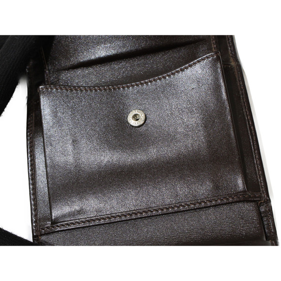 Fendi Zucca Tri-fold Folding Compact Wallet Brown - Picture 10 of 15